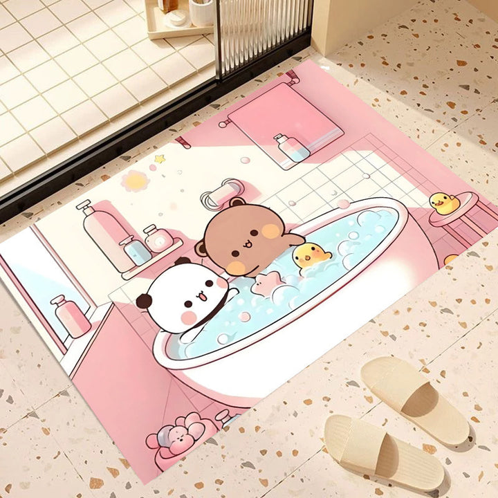 Cute Cartoon-Themed Area Mat
