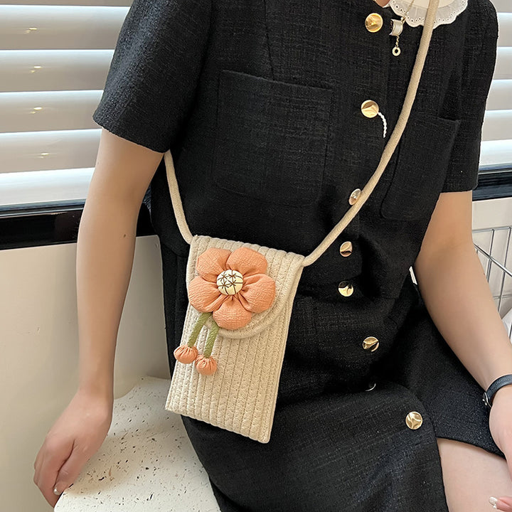 Flower pattern shoulder bag Kalsten