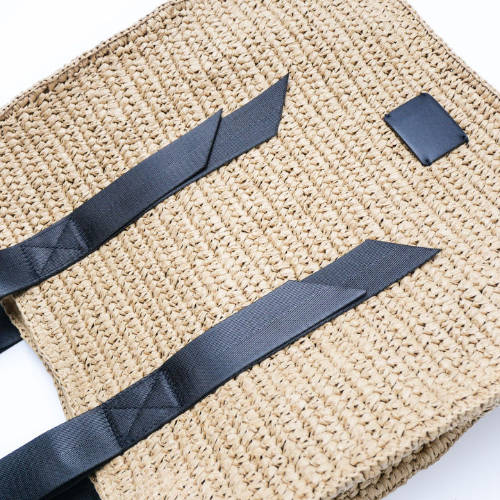 Spacious woven tote bag with wide handles Kalsten