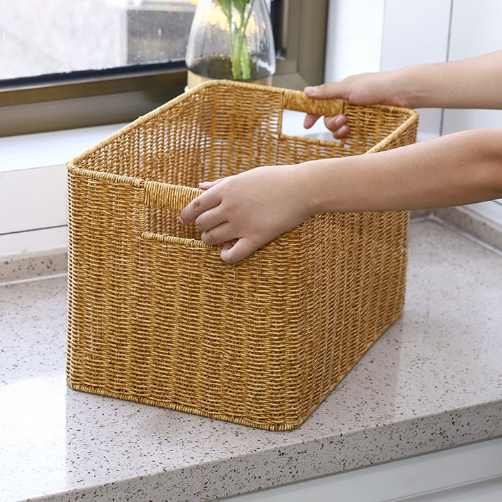 Handwoven Storage Organizer Basket Kalsten
