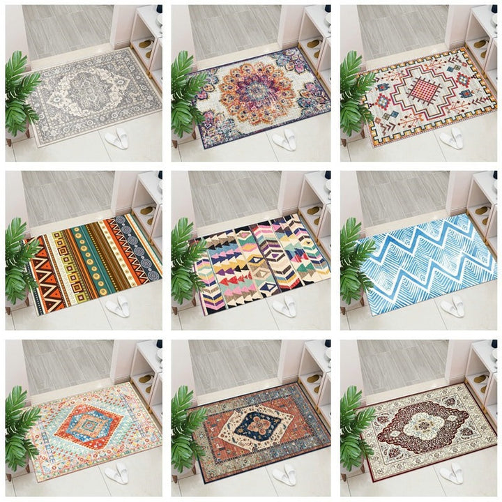 Geometric Pattern Decorative Floor Mat Kalsten