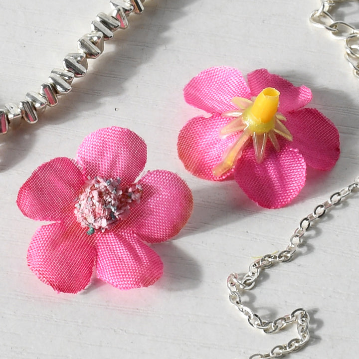 Glittery Floral Hair Accessories