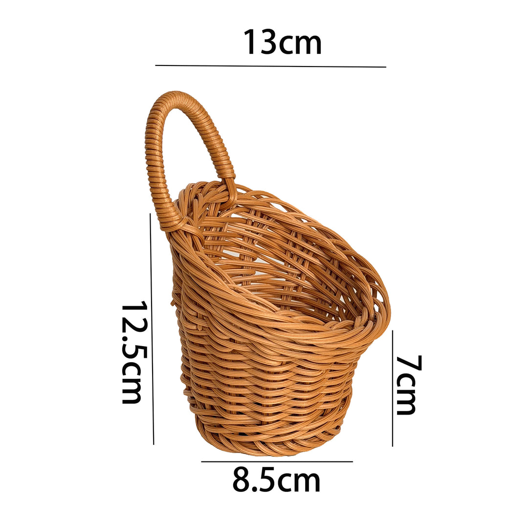 Woven Storage Basket with Handles Kalsten