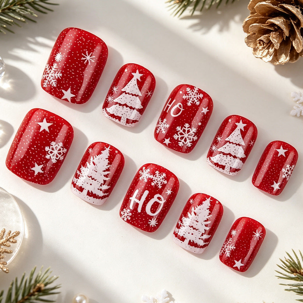 Festive Holiday-Themed Nail Art Kalsten 1787542979