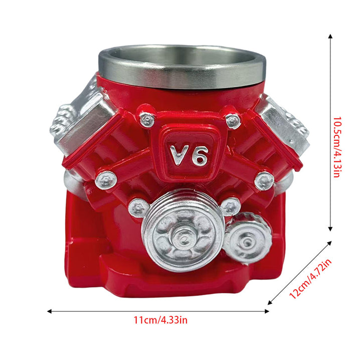 Mug in V6 Engine Design Kalsten