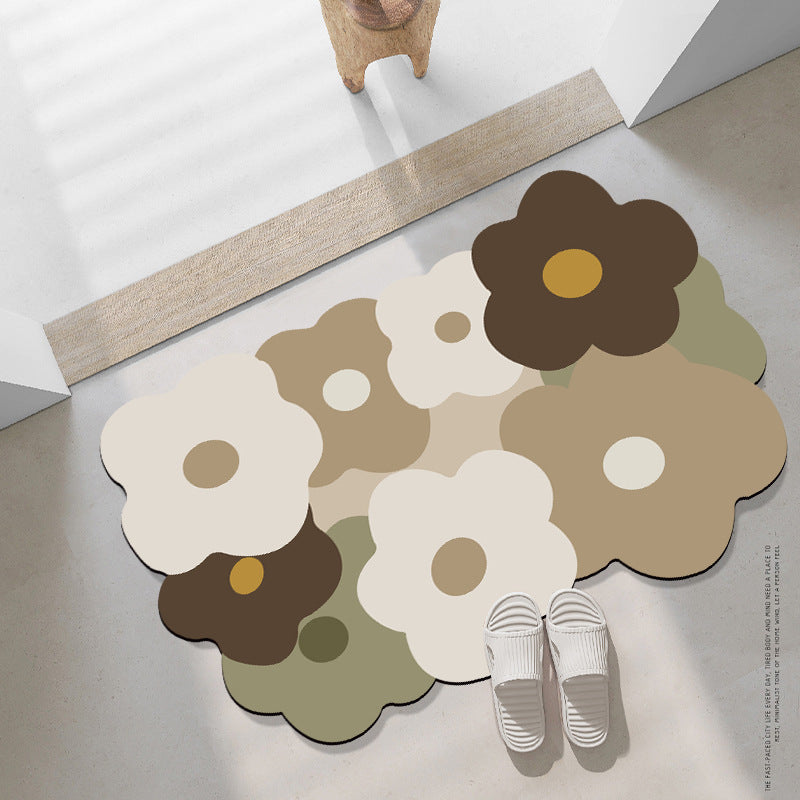Colorful Floral Area Rug Kalsten