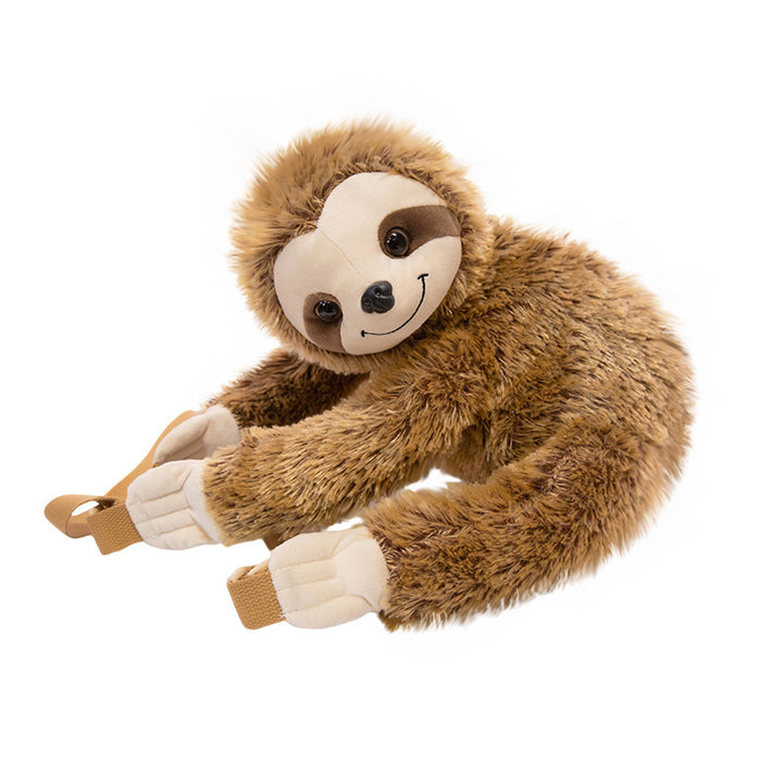 Plush Deer-Shaped Backpack with Adjustable Straps and Zippered Compartment Kalsten
