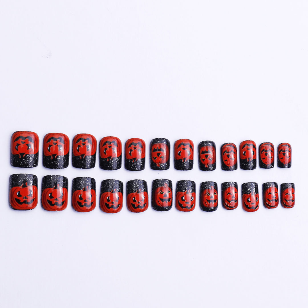 Halloween-Themed Nail Art