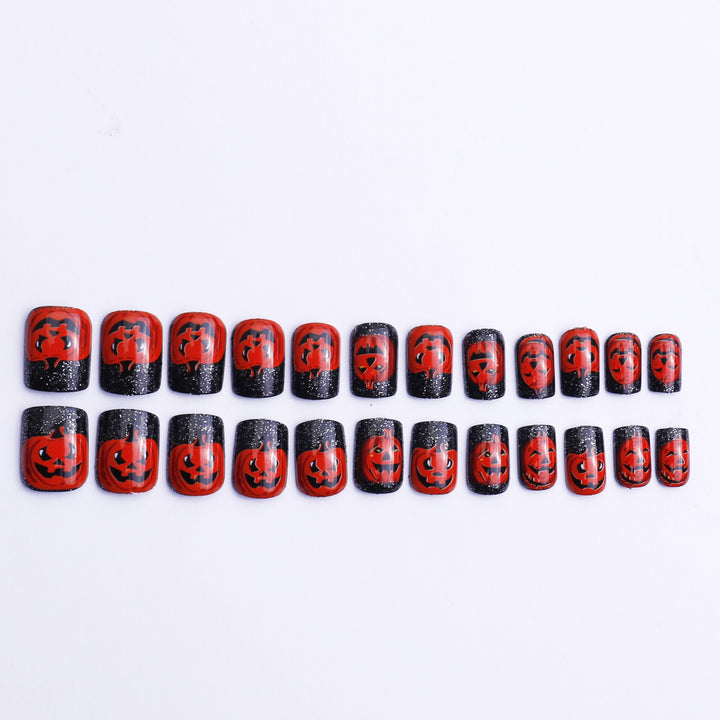 Halloween-Themed Nail Art