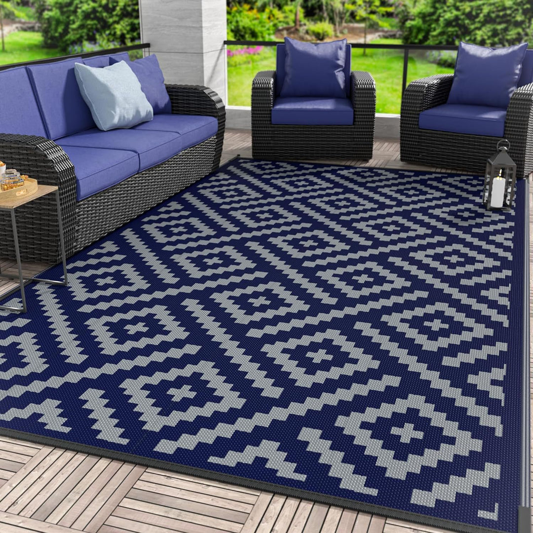 Geometric Outdoor Area Rug