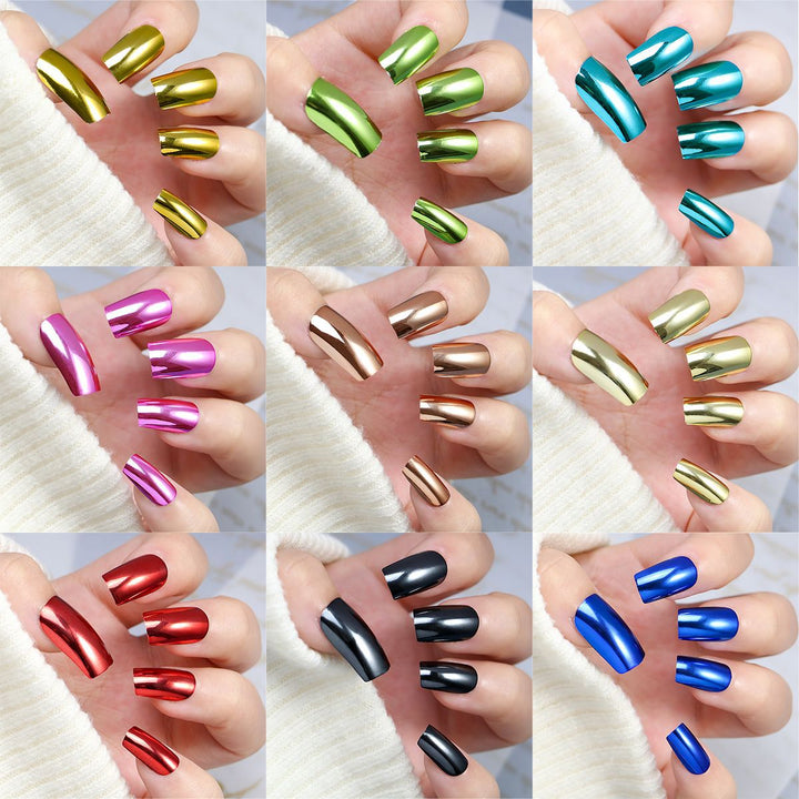 Premium Mirror Finish Nail Art Tips Kalsten