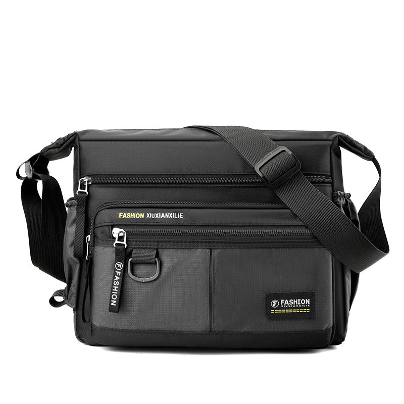 Multi-Pocket Messenger Bag