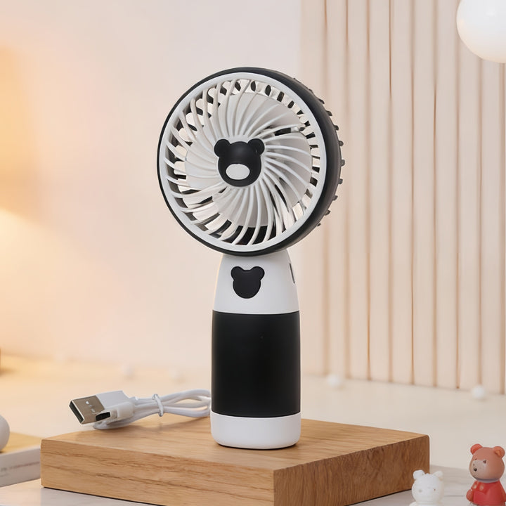 Women's portable handheld fan with joyful animal design Kalsten