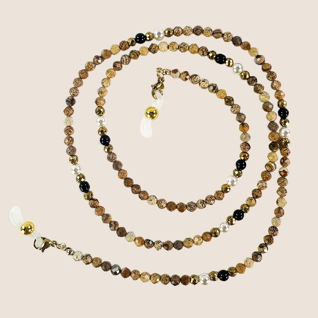 Artisan Beaded Eyewear Chain Kalsten