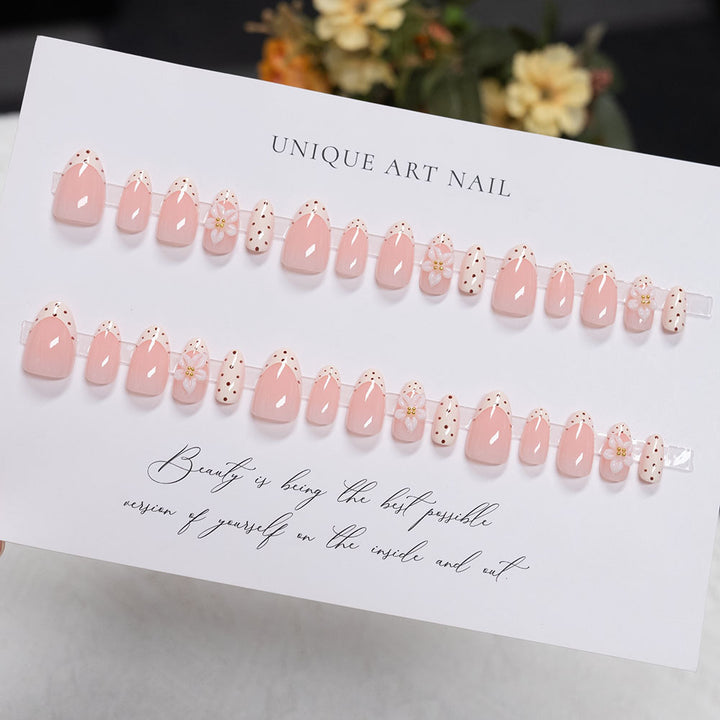 Decorative Floral Press-On Nails  1791110891