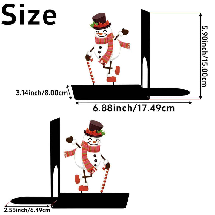 Holiday-Themed Decorative Bookends