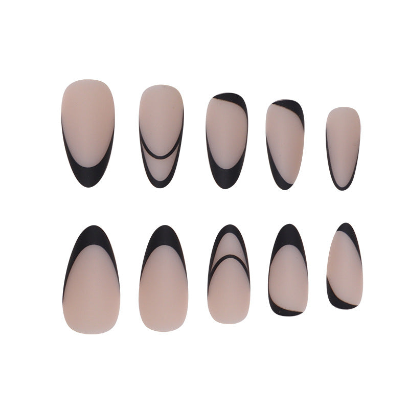 Elegant Almond-Shaped Press-On Nails Kalsten 1789085495