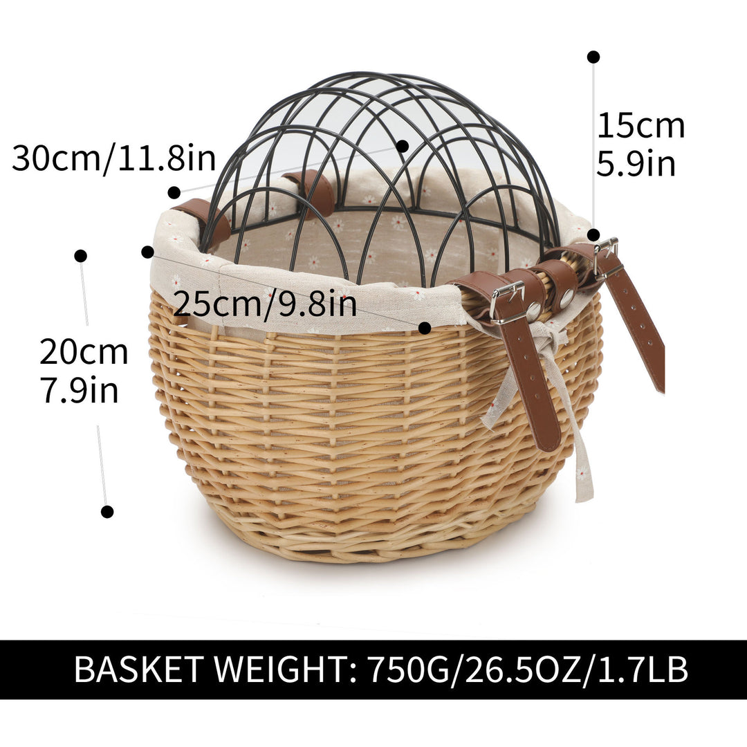 Woven Pet Carrier Basket Kalsten