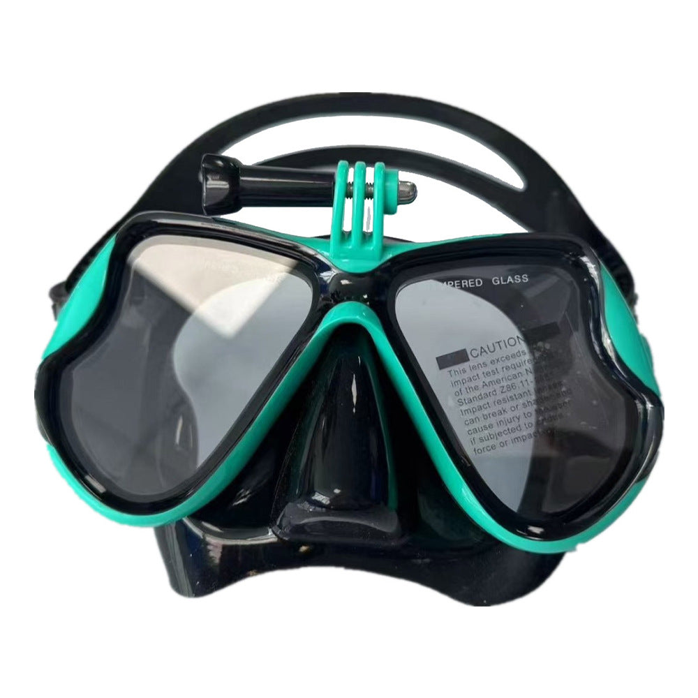 Diving mask with flexible silicone frame and anti-fog technology Kalsten