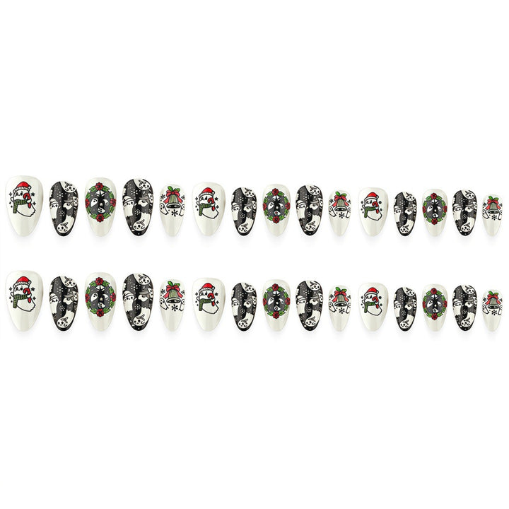 Artificial nails with Christmas design Kalsten