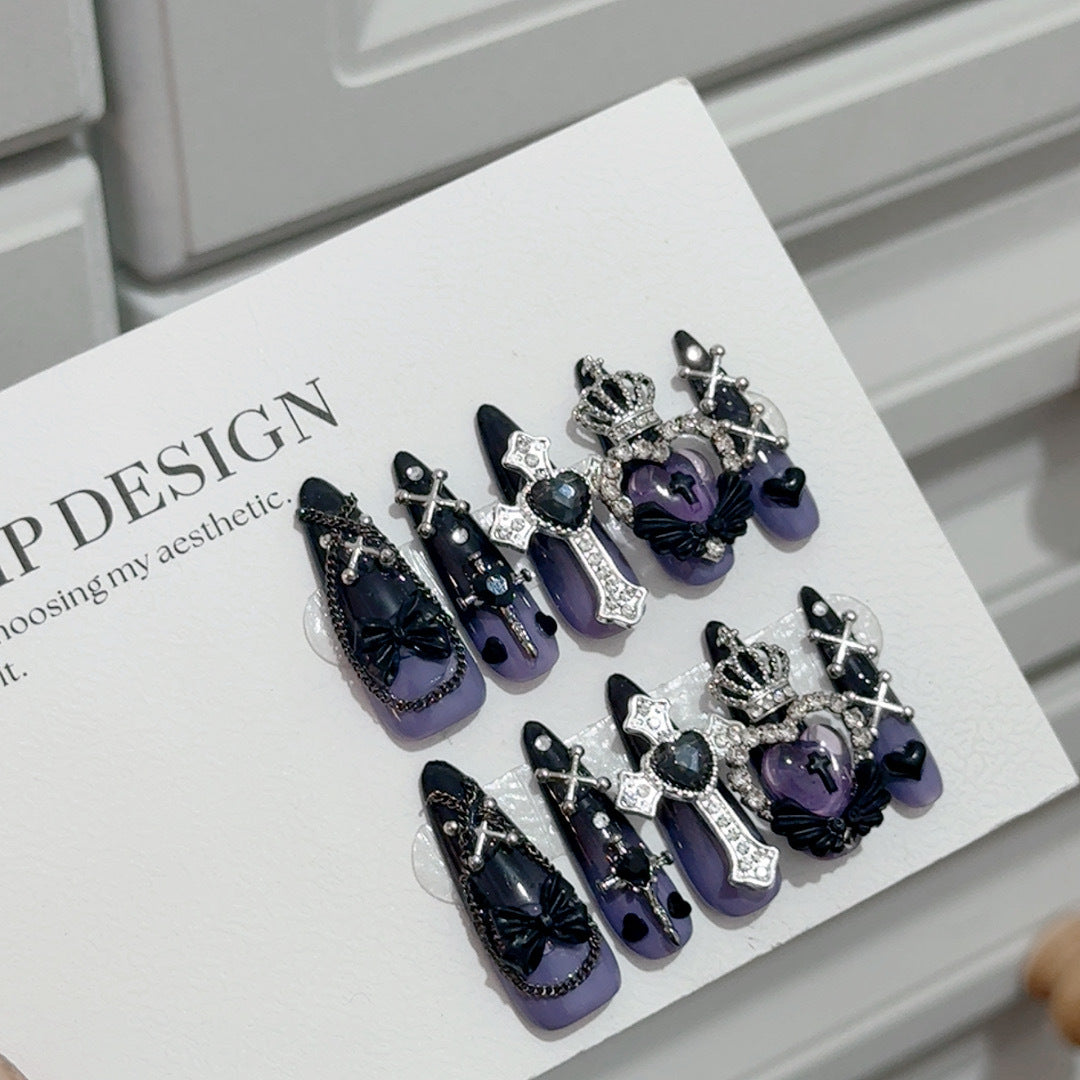 Gothic Witchcraft Nail Art Tips