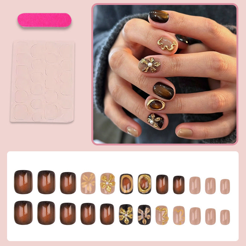 Designer Nail Art with Decorative Elements Kalsten