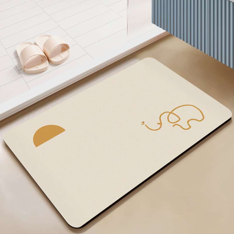 Cute Dog-Themed Floor Mat