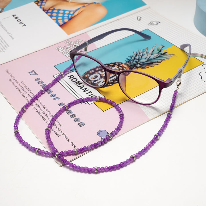 Elegant Beaded Eyewear Holder Chain kalsten