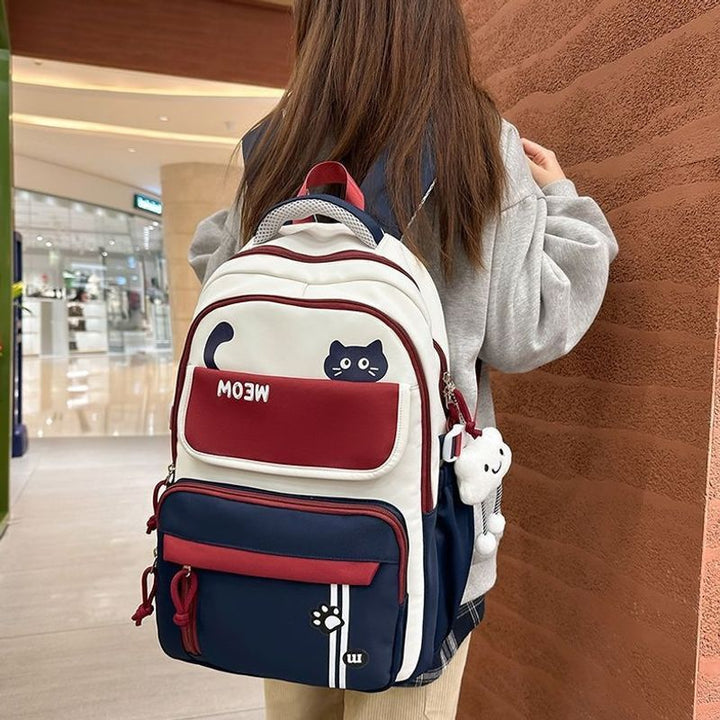 Fun Cat-Themed School Backpack Kalsten