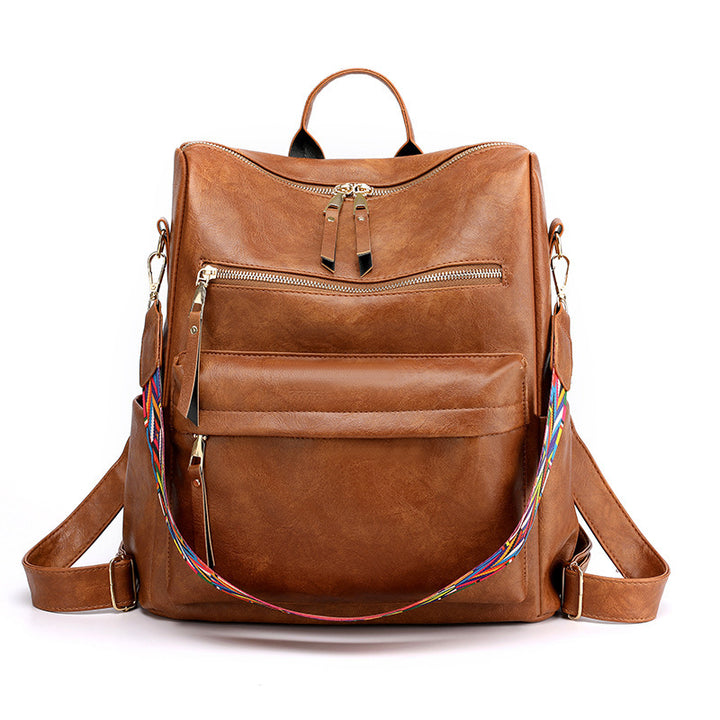 Chic Leather Backpack Kalsten