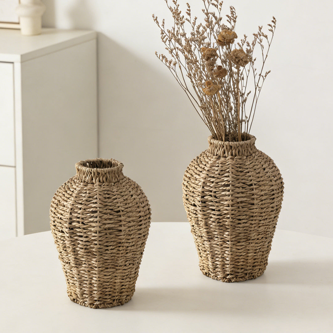 Decorative jug made of woven material Kalsten