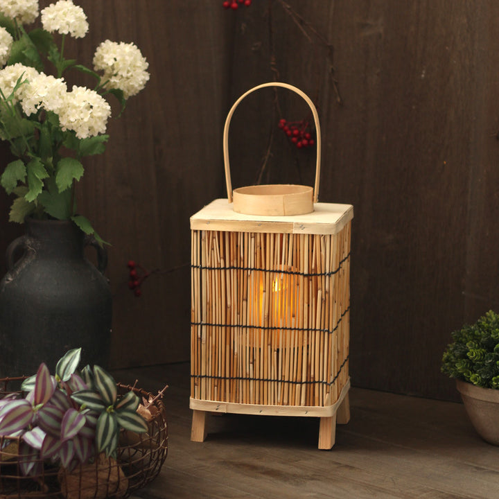 Artificial Rattan Lantern Kalsten