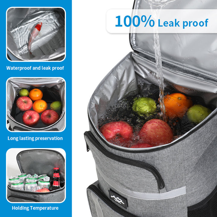 Insulated Dual Compartment Cooler Backpack Kalsten