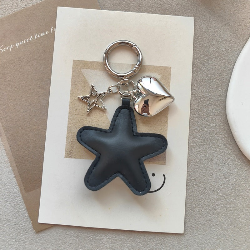 Keychain with star and heart design Kalsten