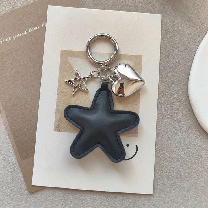 Keychain with star and heart design Kalsten