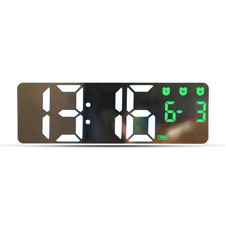 Digital alarm clock with large LED display and multifunctional features Kalsten