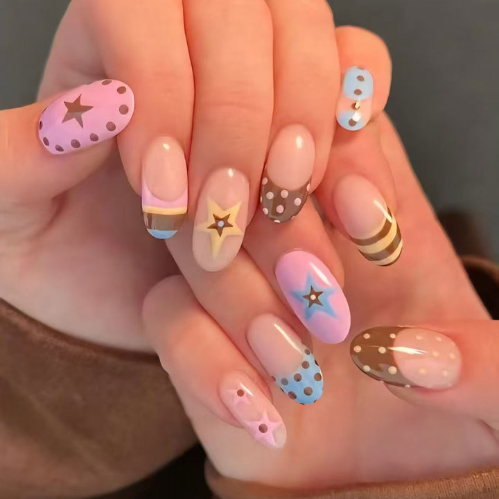 Creative Star-Design Nail Art Kit