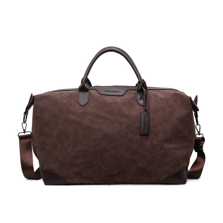 Premium Leather Travel Duffle