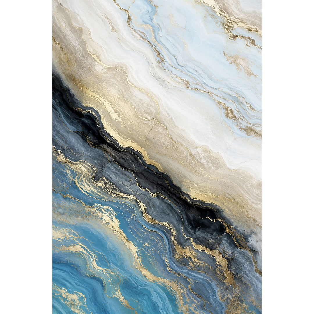 Abstract Marble Texture Canvas Art