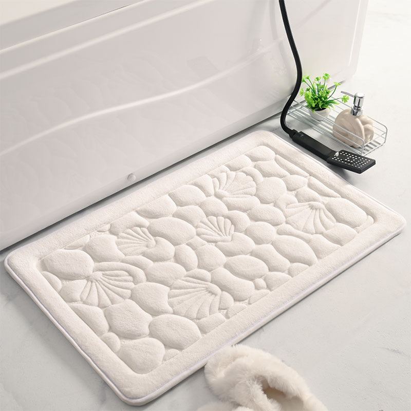Coastal Pebble Design Bath Mat Kalsten
