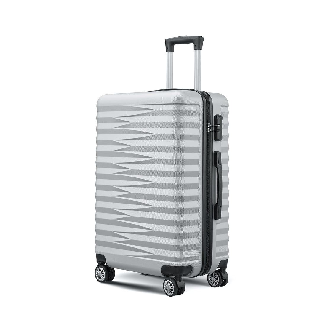 Unisex Stylish Textured Hard Shell Spinner Suitcase Kalsten