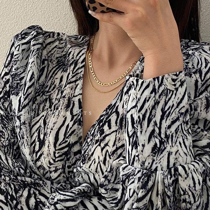 Layered Chain Necklace Kalsten
