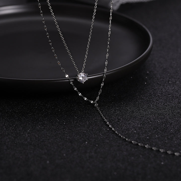 Multi-Layered Pendant Necklace Kalsten