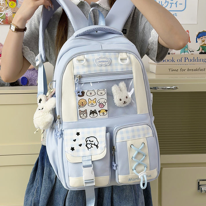 Cute Animal Print School Backpack Kalsten