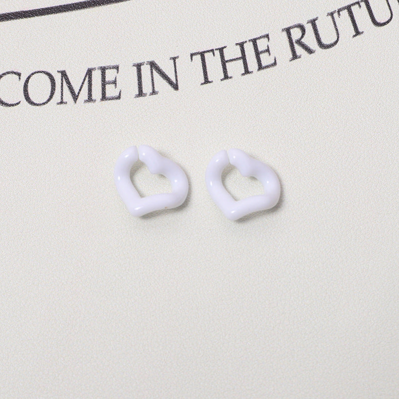 WoHeart-Shaped Decorative Earrings kalsten