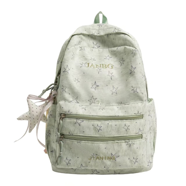Star Print Casual Backpack Kalsten