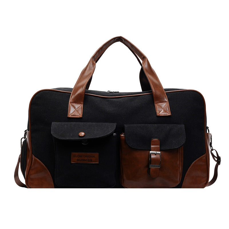 Functional Canvas Weekender Duffel Bag