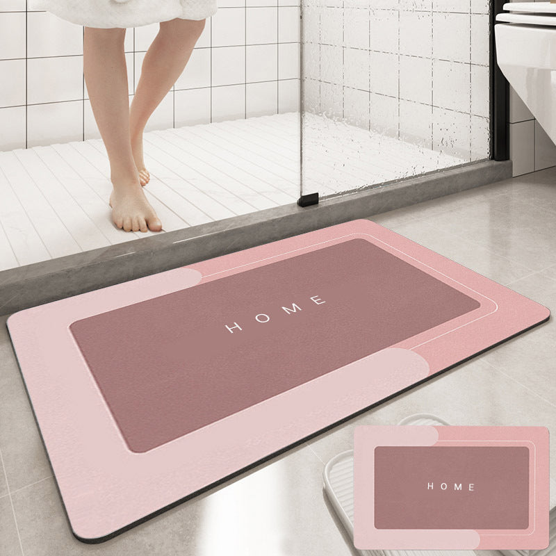 Elegant Soft Textured Area Bath Mat