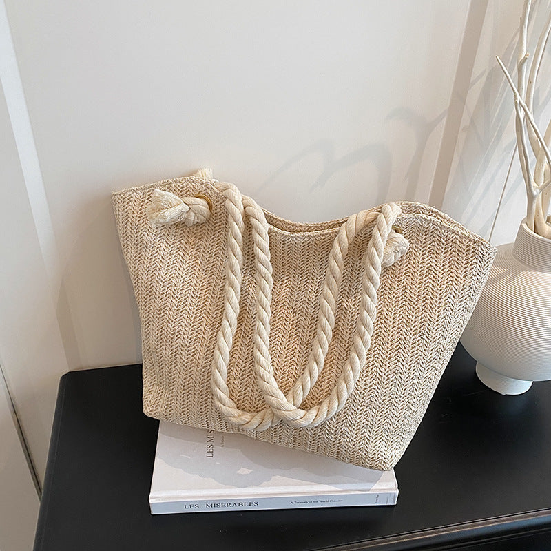 Chic Handwoven Beach Tote Bag Kalsten
