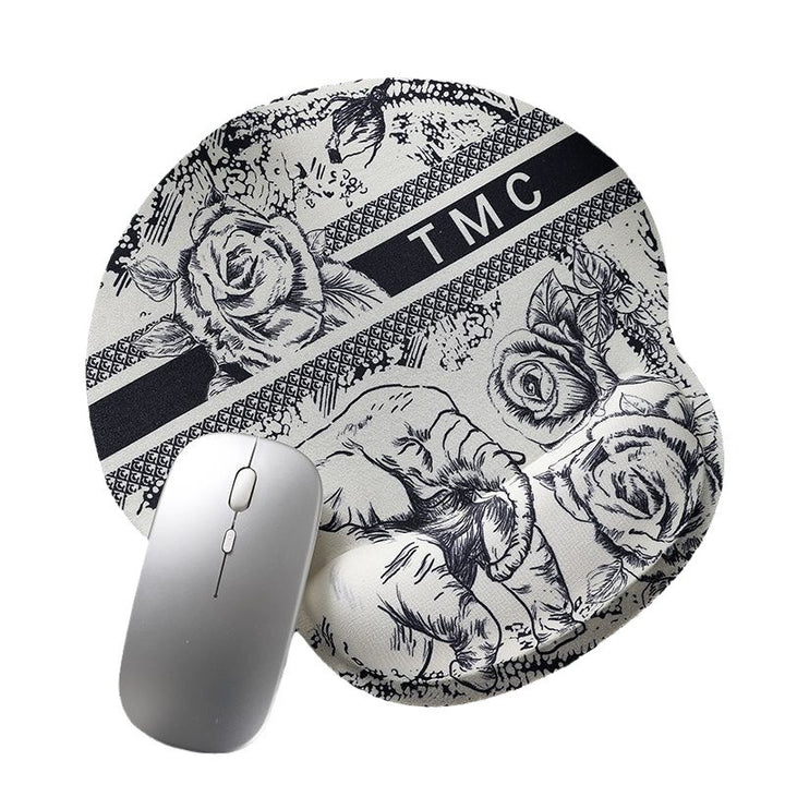 Artistic Floral Mouse Pad
